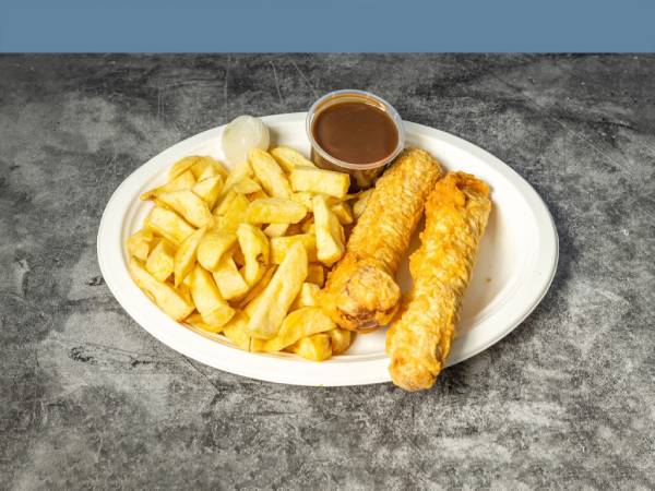 Served at Salt N Vinegar Takeaway in Dunfermline 