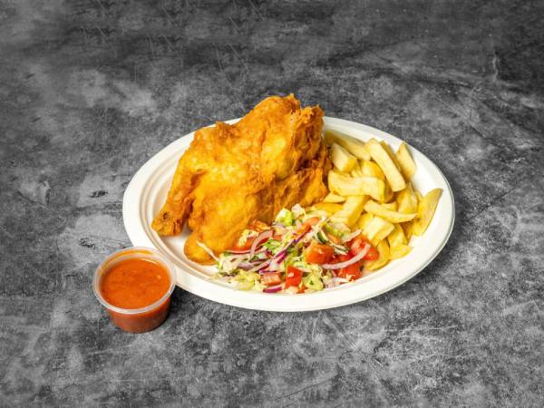 Served at Salt N Vinegar Takeaway in Dunfermline 